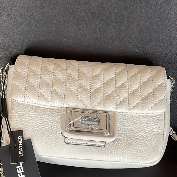 Karl Lagerfeld - Leather Crossbody / Handbag - Picture 10 of 10